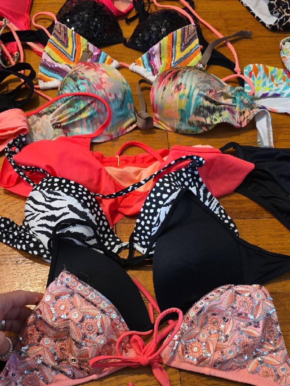 Victoria Secret Women’s Bikini Lot - Multicolor Swimwear Set - Picture 9 of 13